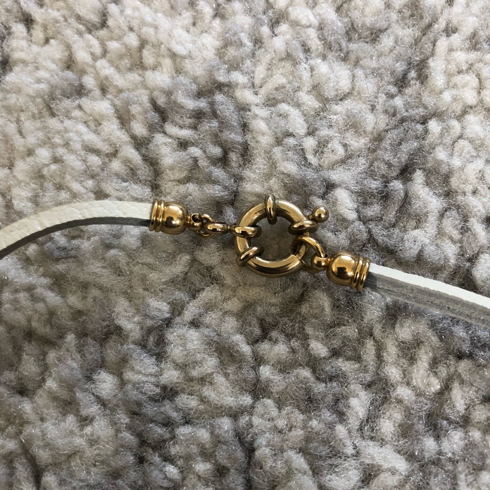 RARE J.CREW Pearl & Diamond bib Statement Necklace - Picture 6 of 7